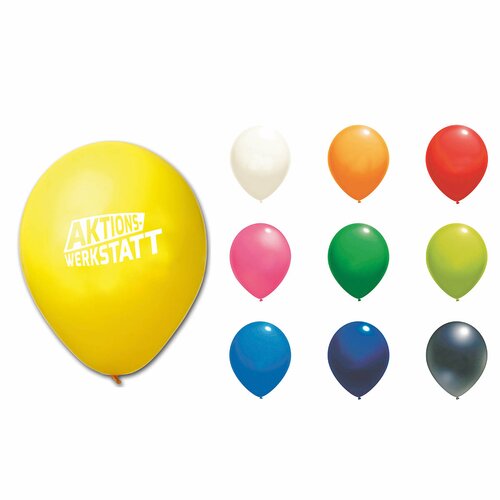 Luftballons aus Naturlatex inkl. Druck