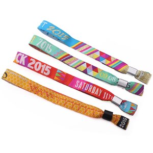 Festivalbndchen ko, Armband Stoff inkl. Druck
